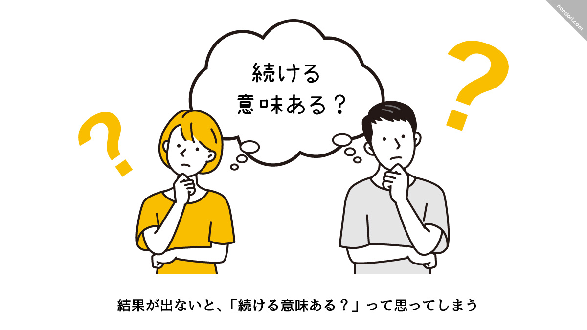ハテナになっている男女