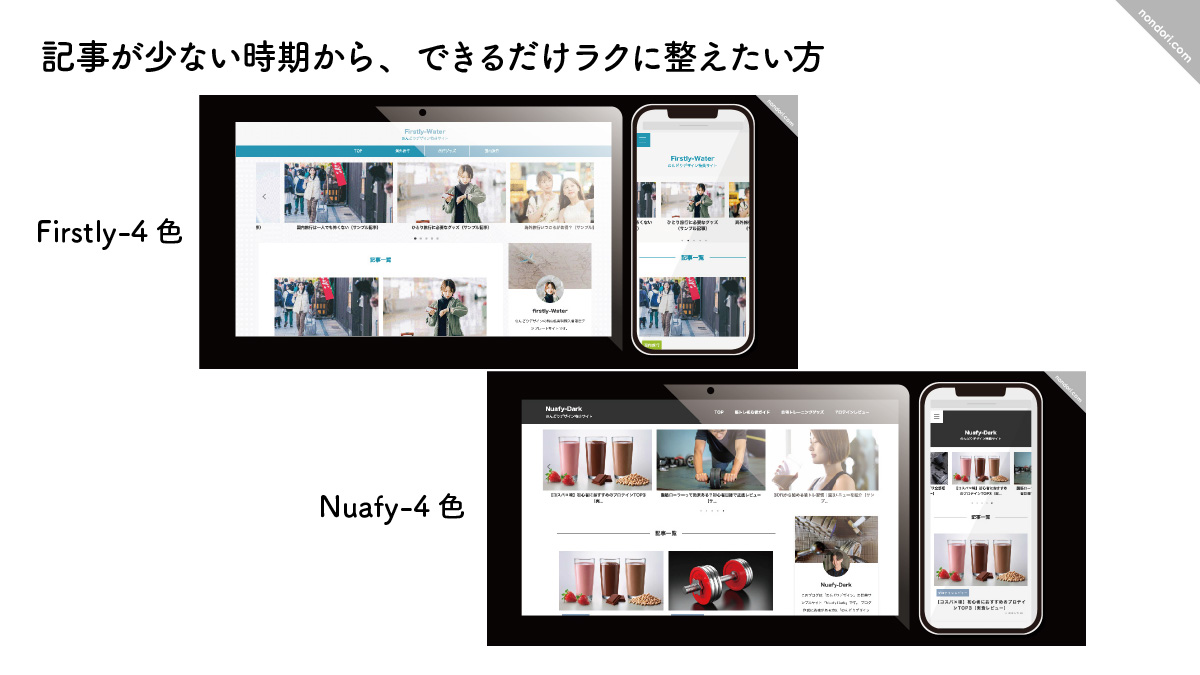 記事が少ない時期から、できるだけラクに整えたい方